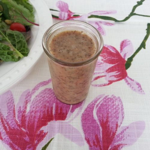 Chia Apple Cider Vinaigrette (Oil Free) The Organic Dietitian