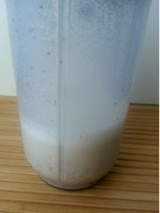 How to make almond milk B