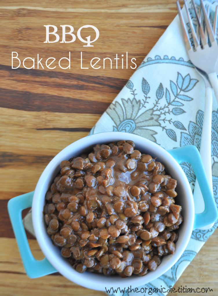 BBQ Baked Lentils
