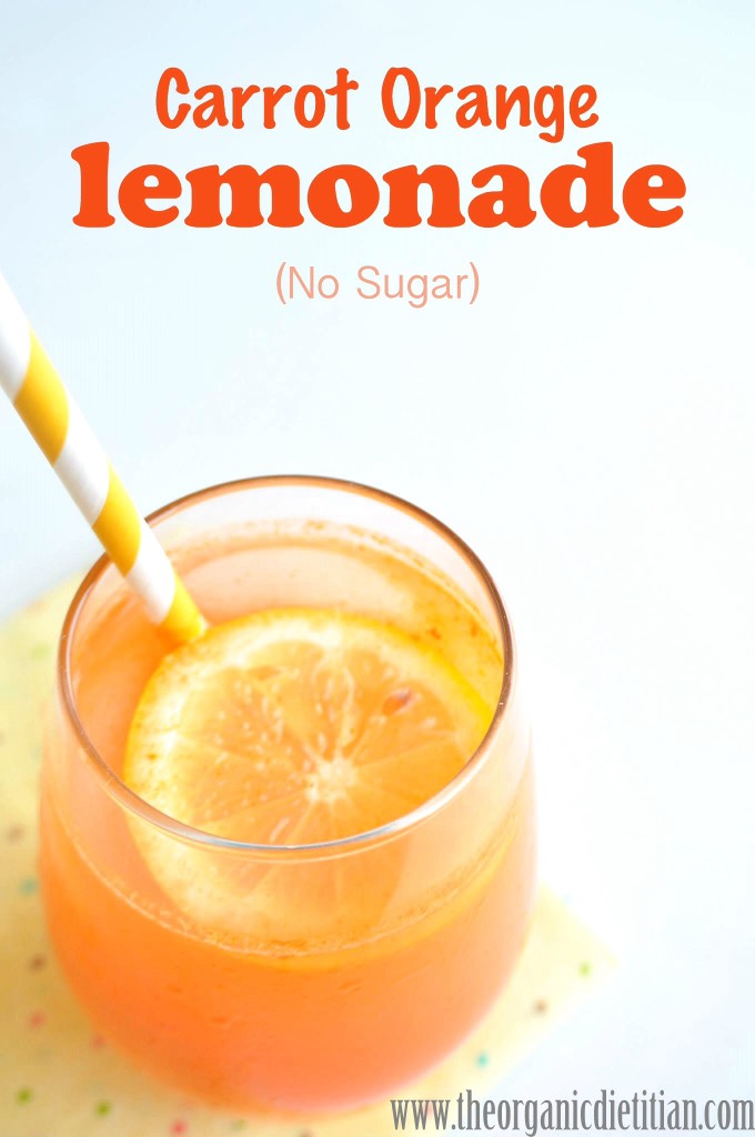 Carrot Orange Lemonade 1