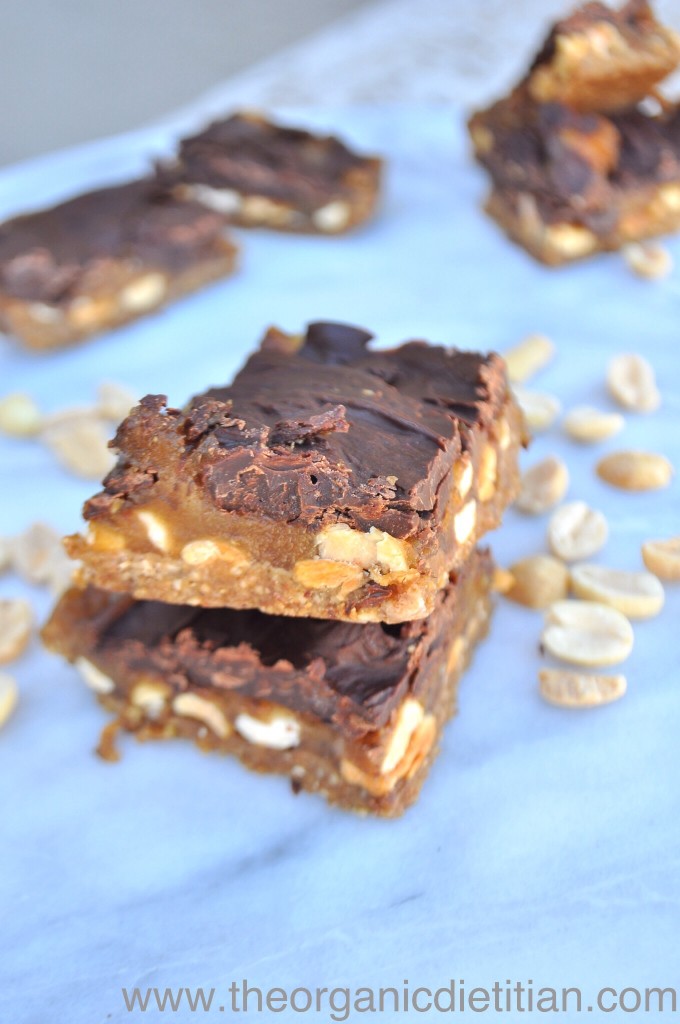 Healthy Homemade Snickers Bar 2