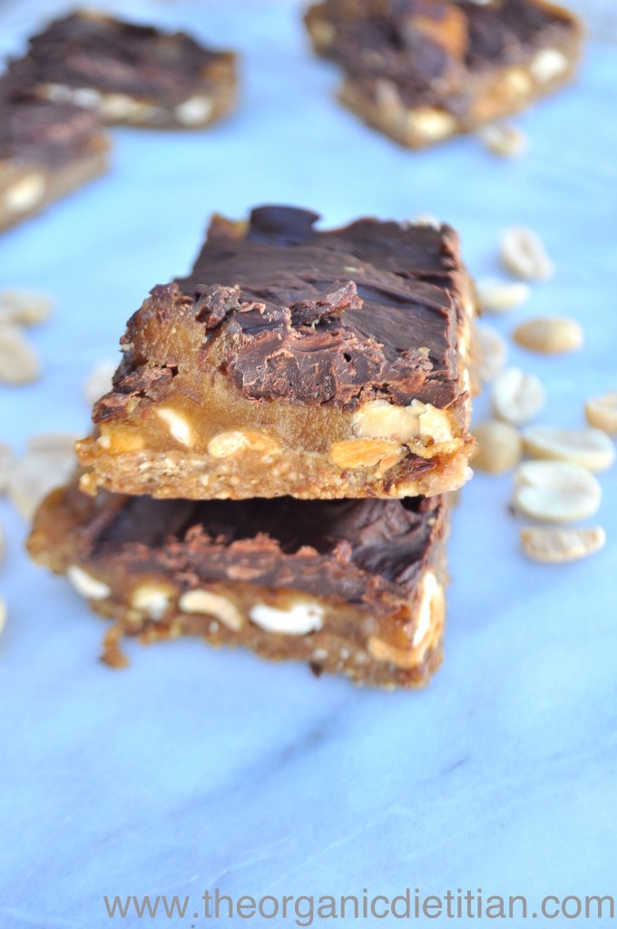 Healthy Homemade Snickers Bar 4