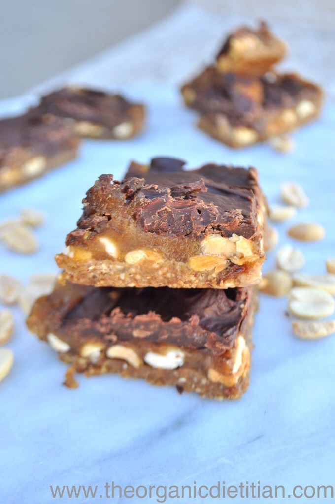 Healthy Homemade Snickers Bar 6