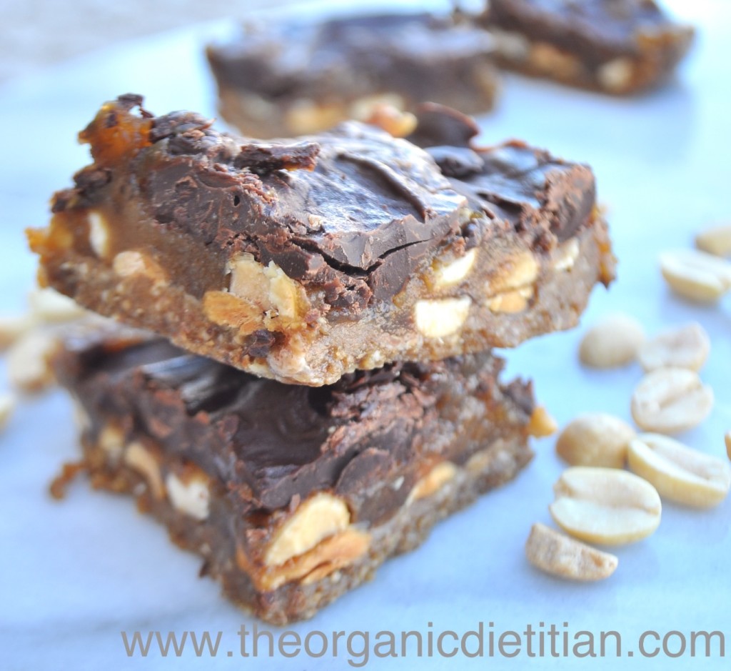 imageHealthy Homemade Snickers Bar 9