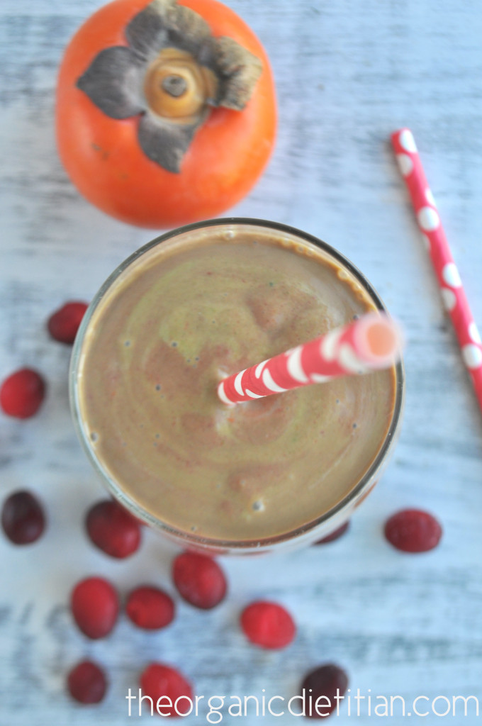 Cranberry Persimmon Smoothie