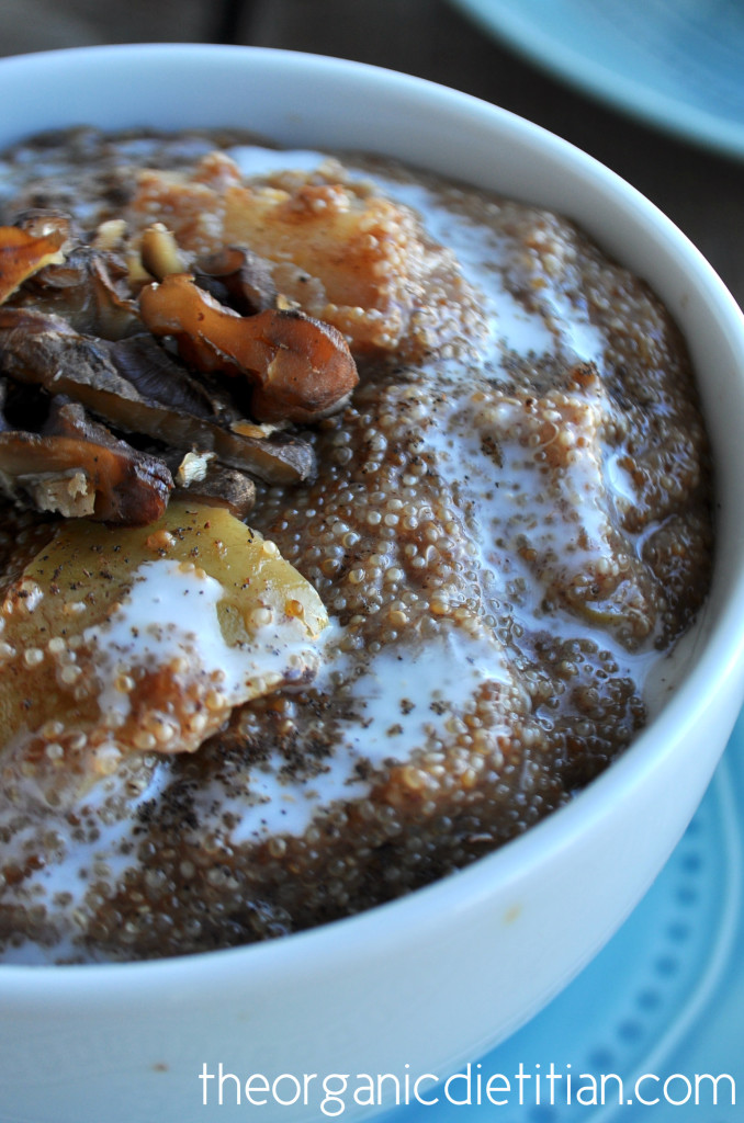Crock Pot Apple Pie Amaranth Porridge 3