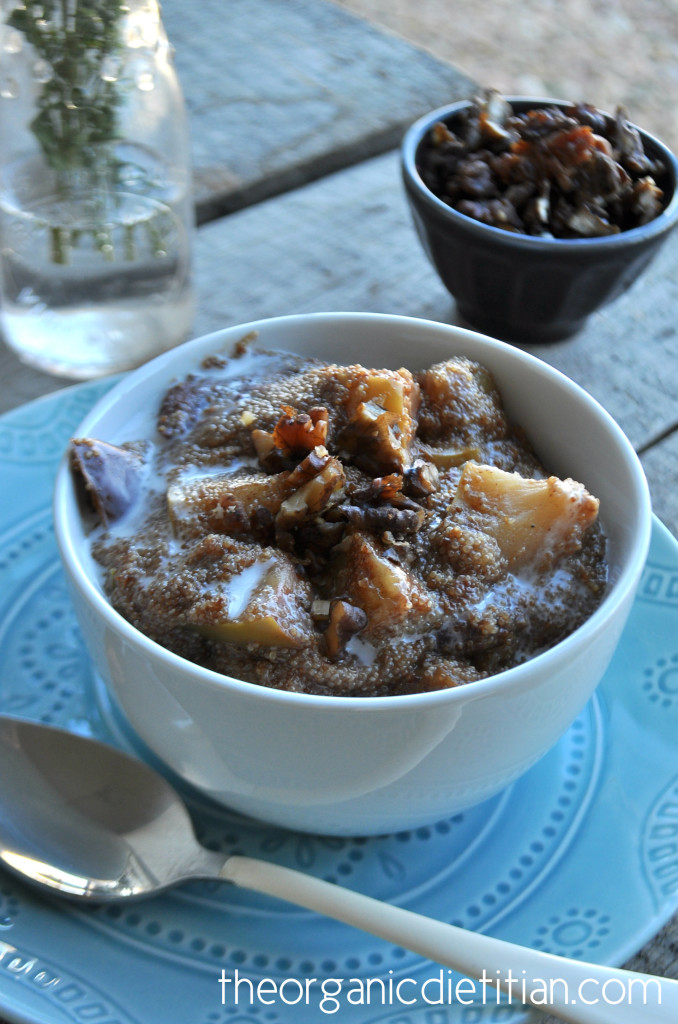 Crock Pot Apple Pie Amaranth Porridge 6