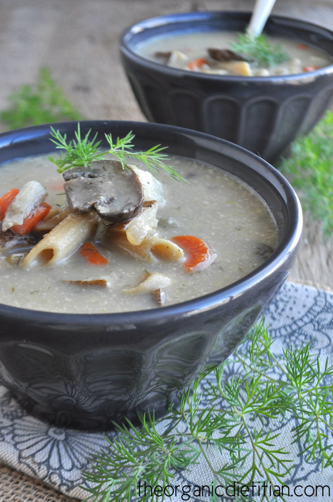 Mushroom Dill Soup 4