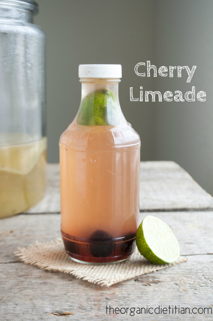 Cherry Limeade Kombucha 1