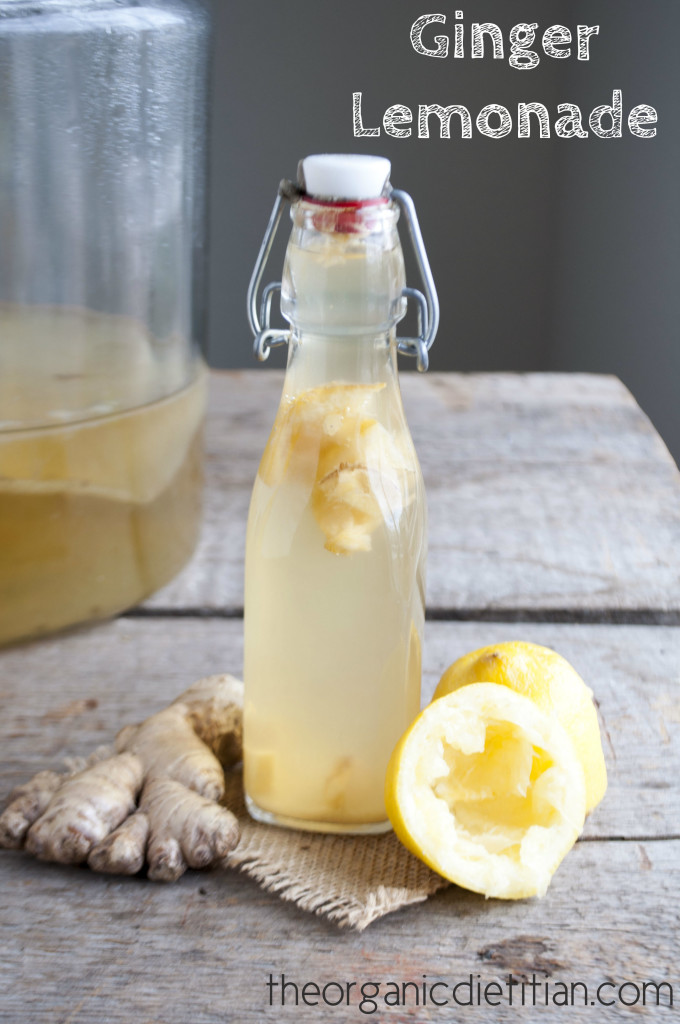 Lemon Ginger Kombucha 1