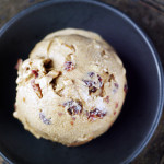 unconventional baker No-Churn-Dairy-Free-Creamy-Almond-and-Cherry-Ice-Cream-Fruit-Sweetened-scoop