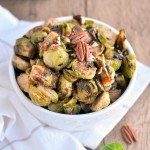 Roasted Brussels Sprouts with Honey Mustard 4