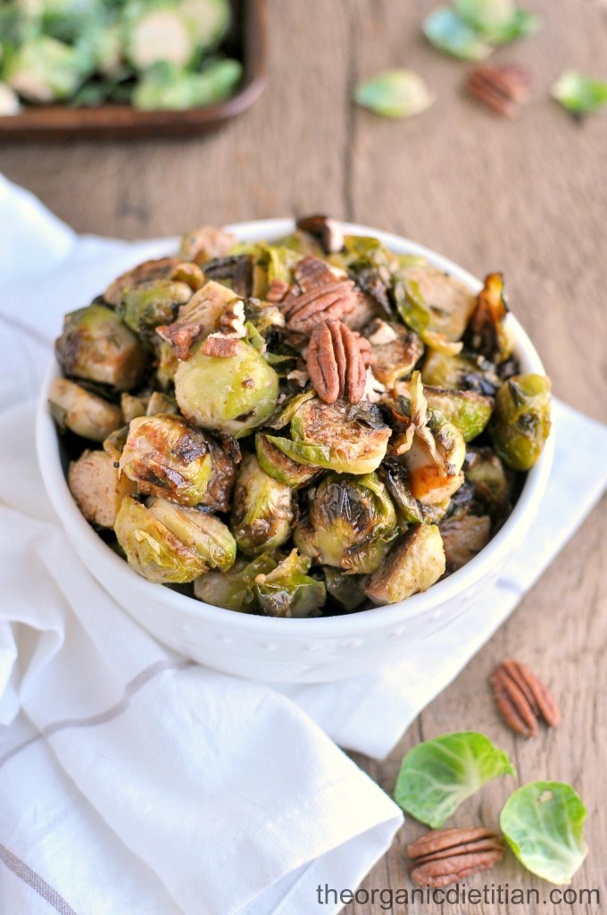 Roasted Brussels Sprouts with Honey Mustard 4