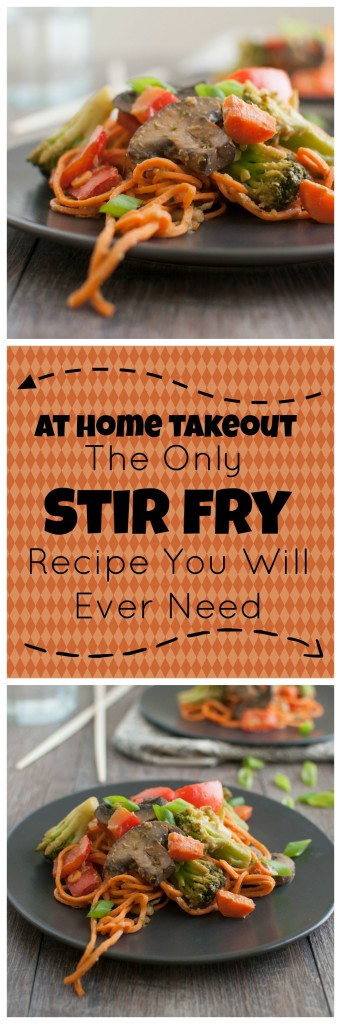 Stir Fry: Easy and delicious at home takeout #vegan #paleo #glutenfree