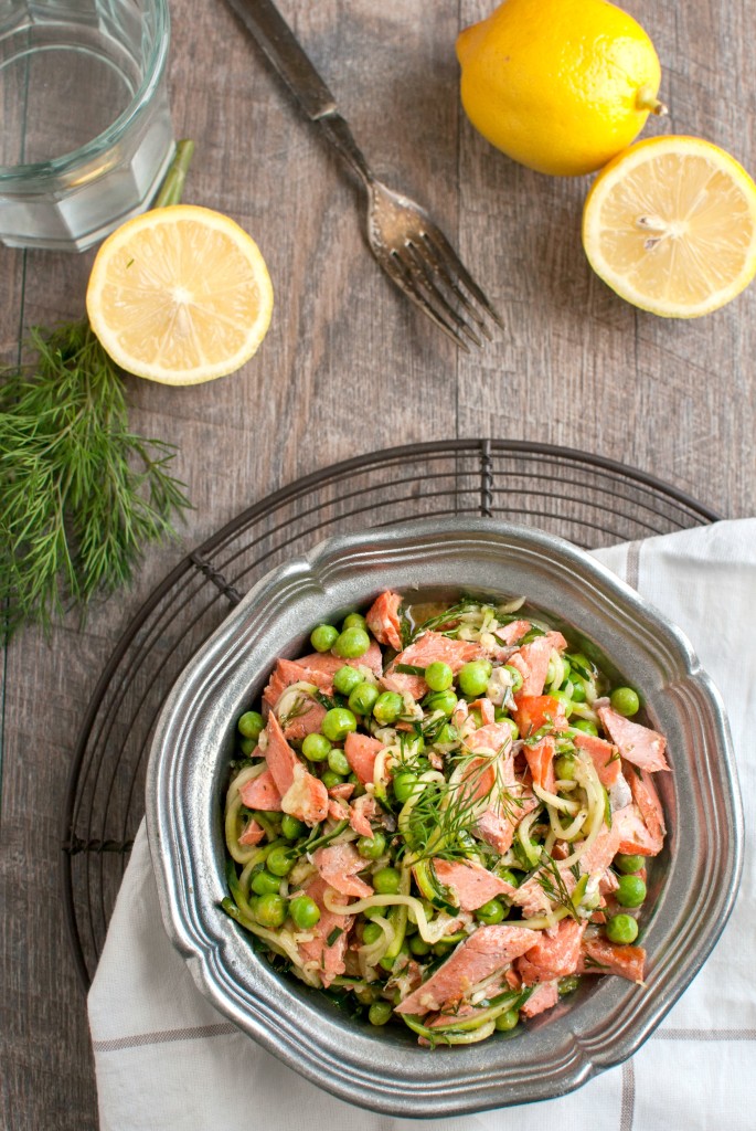 Salmon Dill Zoodle Pasta 2