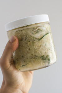 Dill Pickle Sauerkraut 10