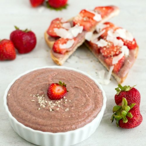Strawberry Hummus - The Organic Dietitian