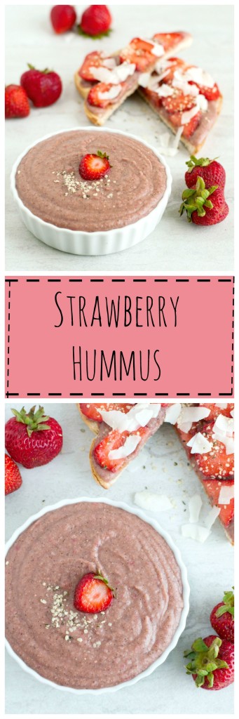 Strawberry Hummus #realfood #vegan #glutenfree