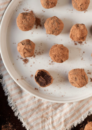 Chinese Five Spice Chocolate Truffles - The Organic Dietitian